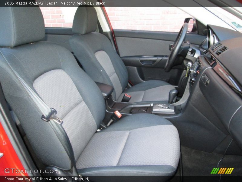 Velocity Red Mica / Black 2005 Mazda MAZDA3 i Sedan