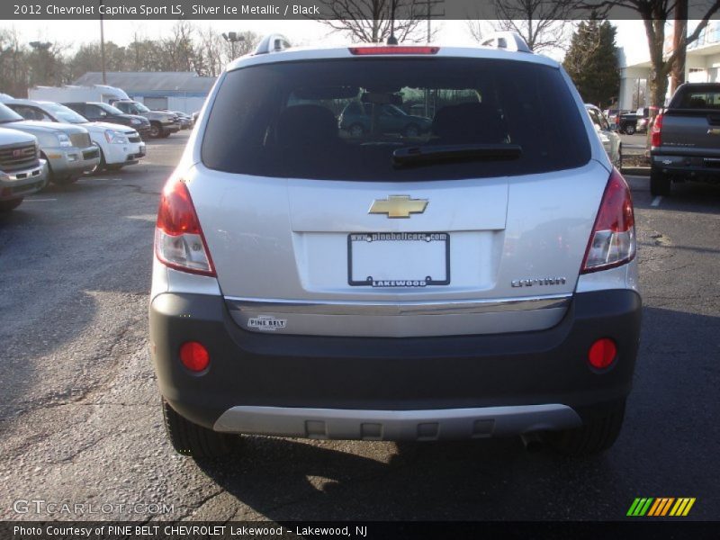 Silver Ice Metallic / Black 2012 Chevrolet Captiva Sport LS