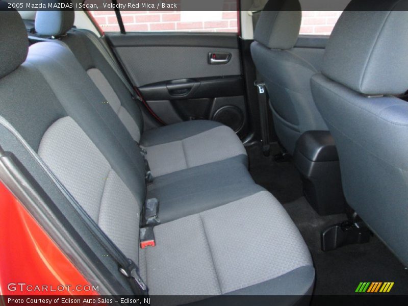 Velocity Red Mica / Black 2005 Mazda MAZDA3 i Sedan