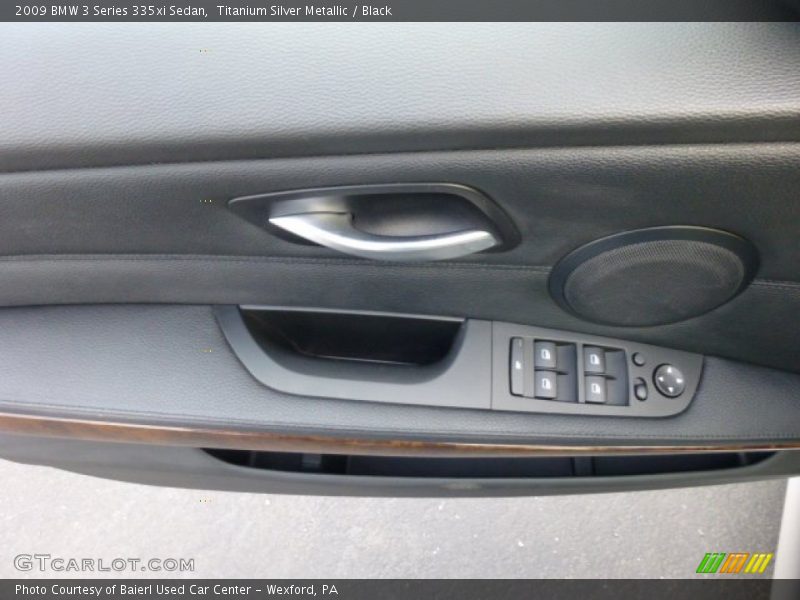 Titanium Silver Metallic / Black 2009 BMW 3 Series 335xi Sedan