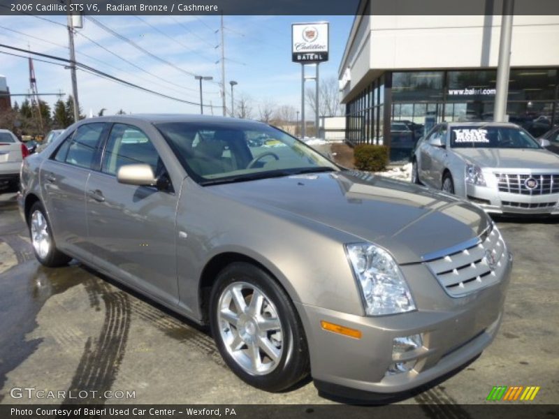 Radiant Bronze / Cashmere 2006 Cadillac STS V6