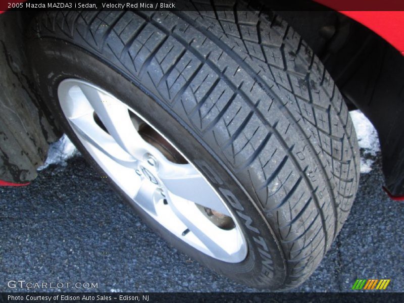 Velocity Red Mica / Black 2005 Mazda MAZDA3 i Sedan