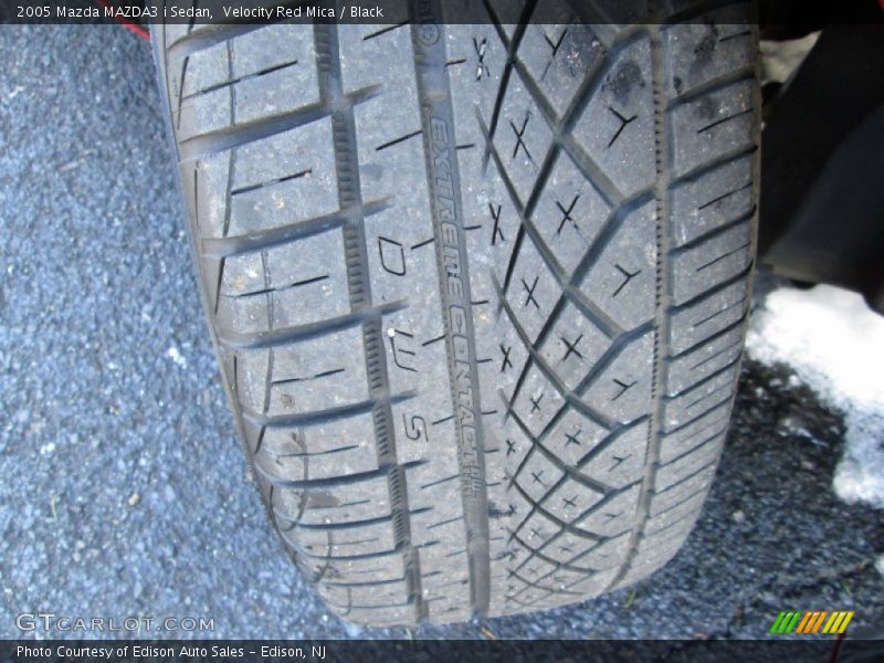 Velocity Red Mica / Black 2005 Mazda MAZDA3 i Sedan