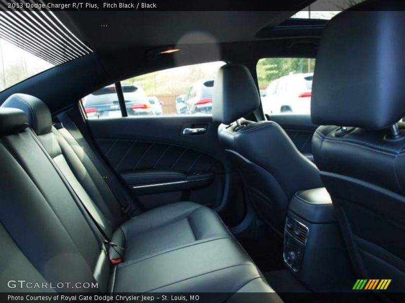 Pitch Black / Black 2013 Dodge Charger R/T Plus