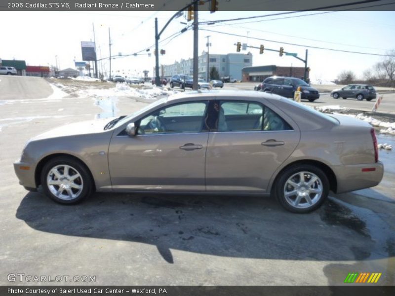 Radiant Bronze / Cashmere 2006 Cadillac STS V6