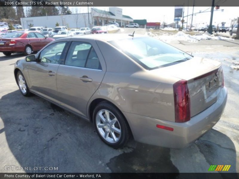 Radiant Bronze / Cashmere 2006 Cadillac STS V6