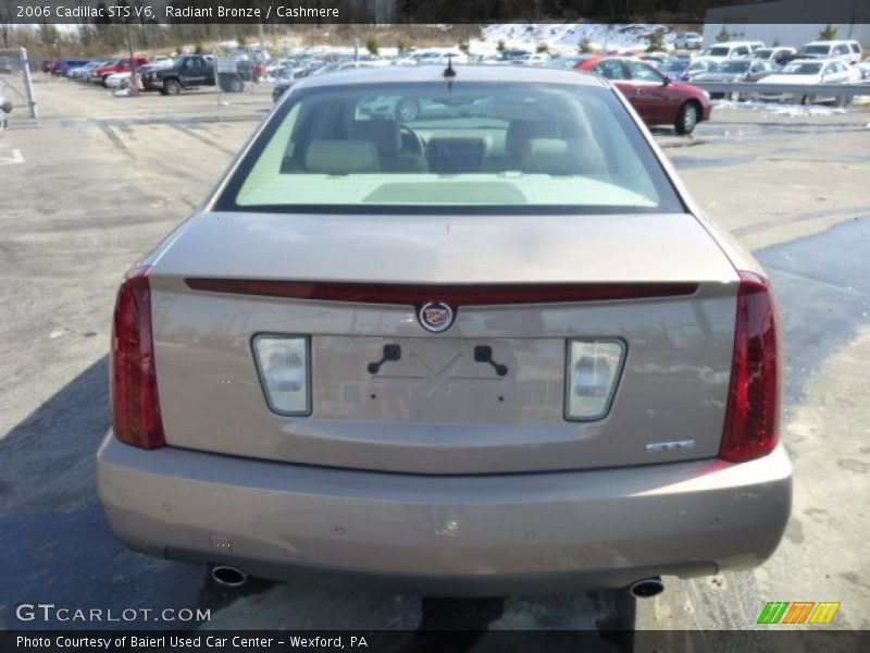 Radiant Bronze / Cashmere 2006 Cadillac STS V6