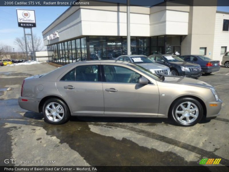 Radiant Bronze / Cashmere 2006 Cadillac STS V6