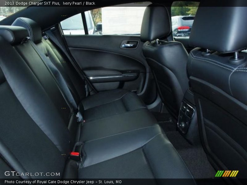 Ivory Pearl / Black 2013 Dodge Charger SXT Plus