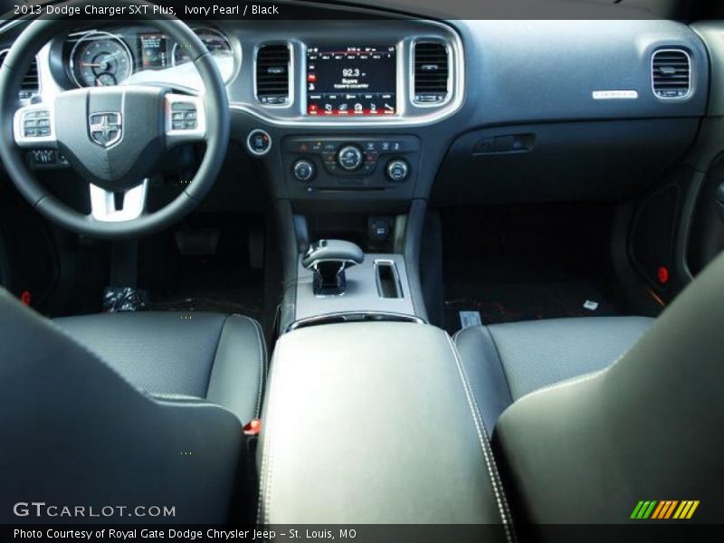 Ivory Pearl / Black 2013 Dodge Charger SXT Plus