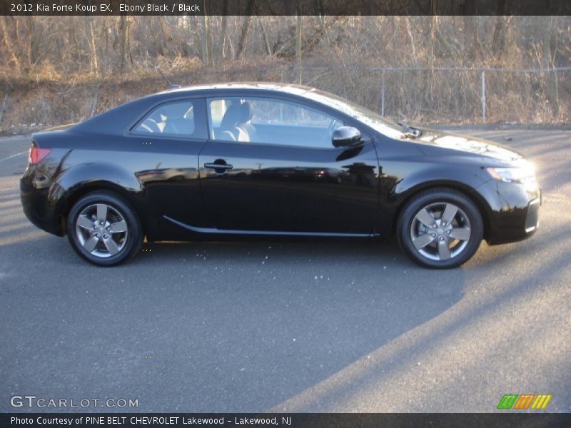 Ebony Black / Black 2012 Kia Forte Koup EX