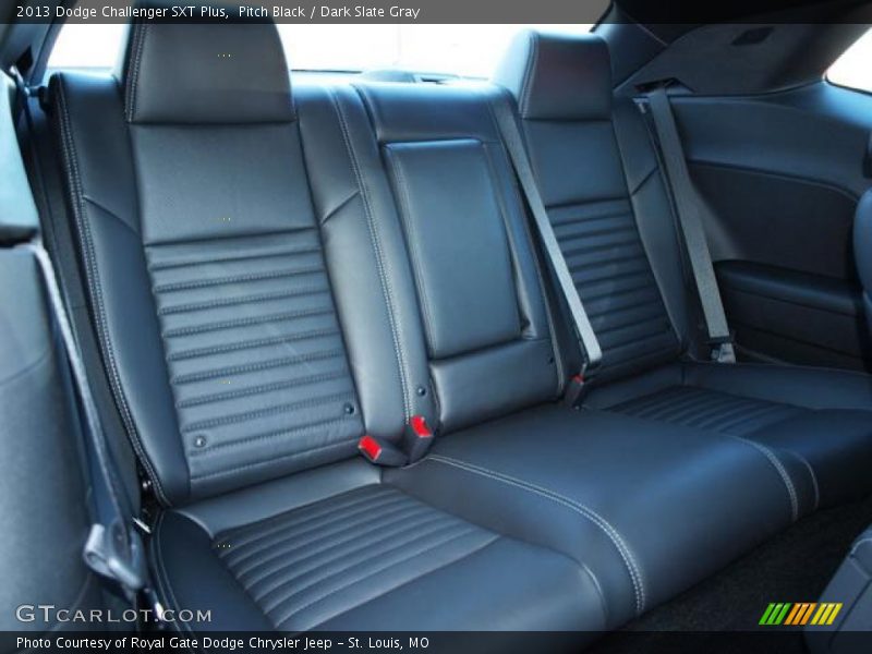 Pitch Black / Dark Slate Gray 2013 Dodge Challenger SXT Plus