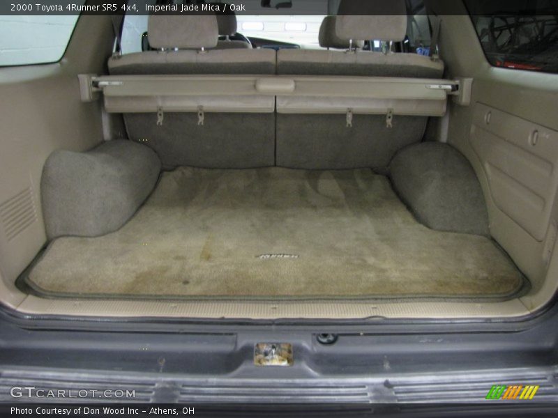 Imperial Jade Mica / Oak 2000 Toyota 4Runner SR5 4x4