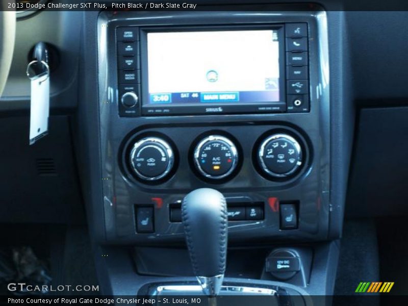 Pitch Black / Dark Slate Gray 2013 Dodge Challenger SXT Plus