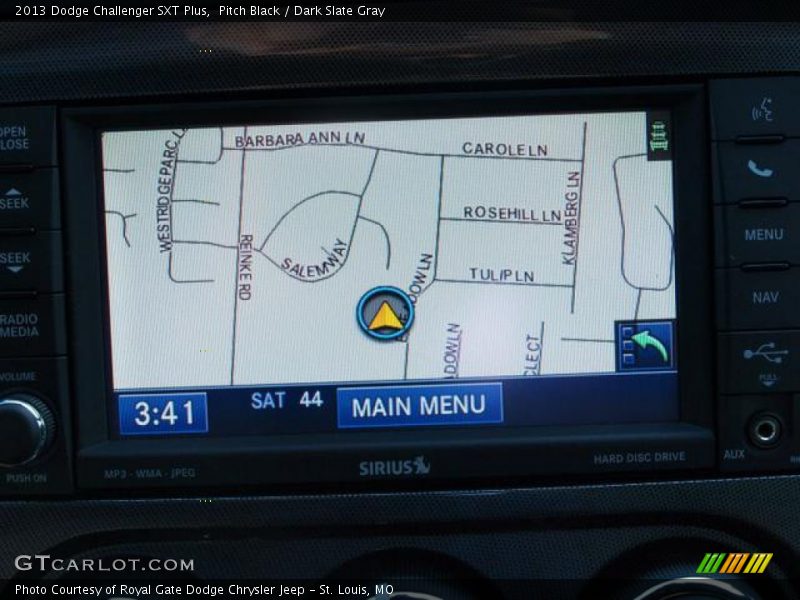 Pitch Black / Dark Slate Gray 2013 Dodge Challenger SXT Plus