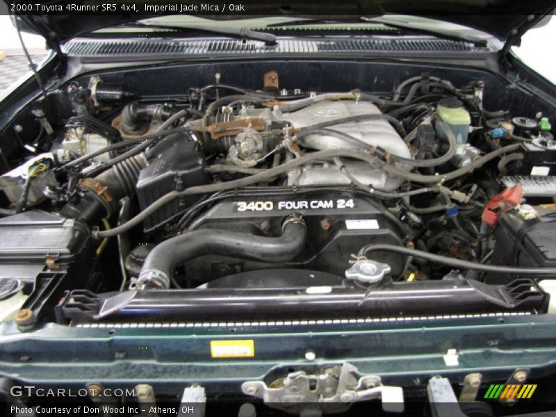 Imperial Jade Mica / Oak 2000 Toyota 4Runner SR5 4x4