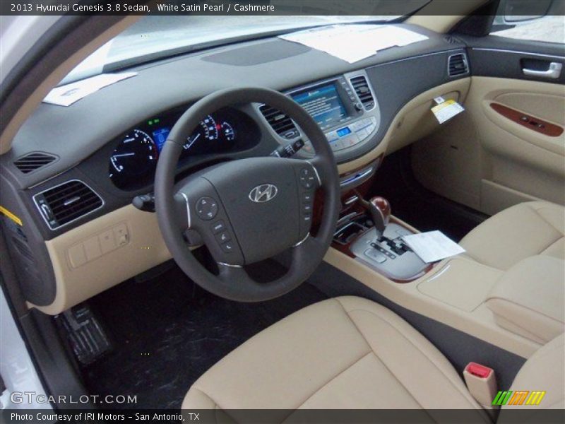 Cashmere Interior - 2013 Genesis 3.8 Sedan 
