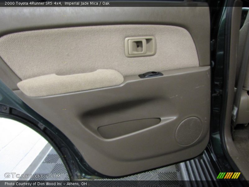 Imperial Jade Mica / Oak 2000 Toyota 4Runner SR5 4x4