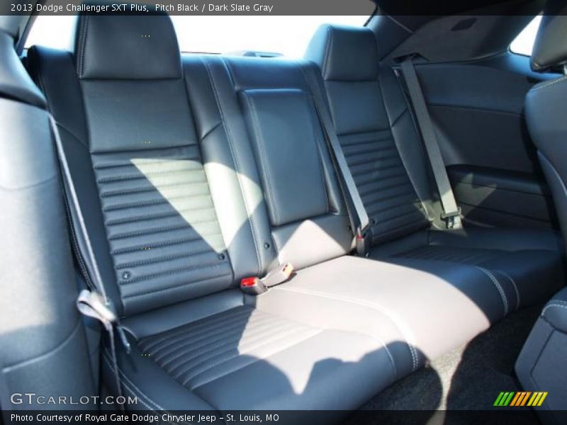 Pitch Black / Dark Slate Gray 2013 Dodge Challenger SXT Plus