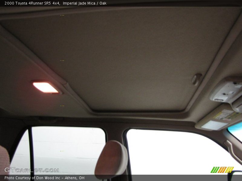 Imperial Jade Mica / Oak 2000 Toyota 4Runner SR5 4x4