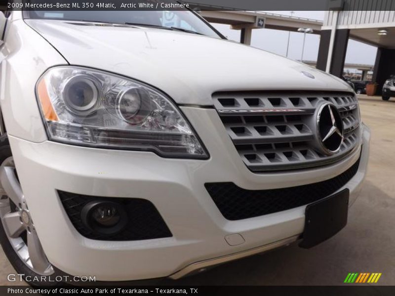 Arctic White / Cashmere 2009 Mercedes-Benz ML 350 4Matic