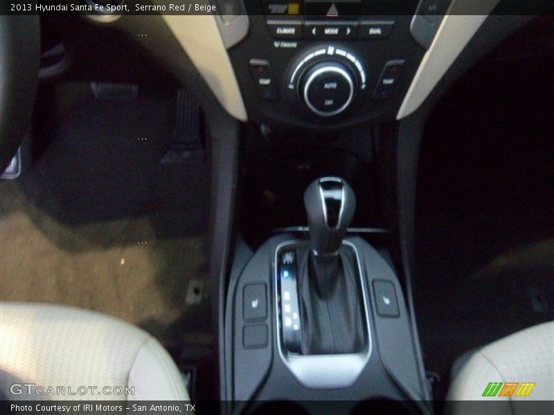 Serrano Red / Beige 2013 Hyundai Santa Fe Sport