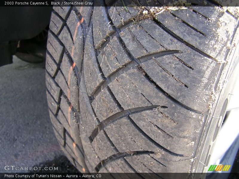 Black / Stone/Steel Gray 2003 Porsche Cayenne S