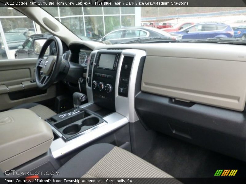 True Blue Pearl / Dark Slate Gray/Medium Graystone 2012 Dodge Ram 1500 Big Horn Crew Cab 4x4