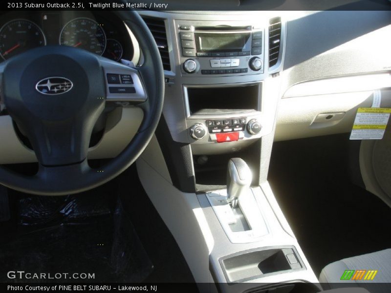 Twilight Blue Metallic / Ivory 2013 Subaru Outback 2.5i