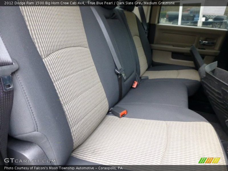 True Blue Pearl / Dark Slate Gray/Medium Graystone 2012 Dodge Ram 1500 Big Horn Crew Cab 4x4