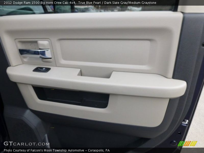 True Blue Pearl / Dark Slate Gray/Medium Graystone 2012 Dodge Ram 1500 Big Horn Crew Cab 4x4