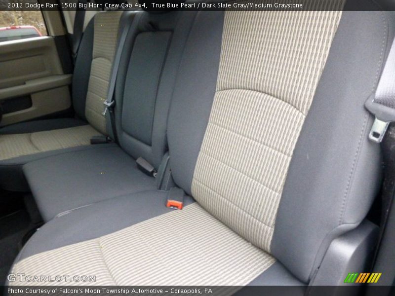 True Blue Pearl / Dark Slate Gray/Medium Graystone 2012 Dodge Ram 1500 Big Horn Crew Cab 4x4
