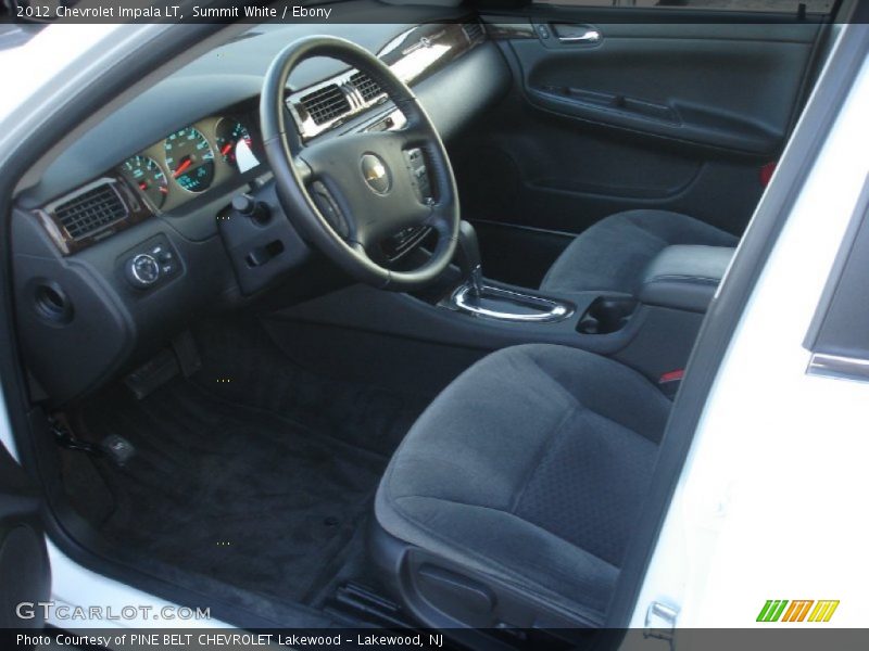 Summit White / Ebony 2012 Chevrolet Impala LT
