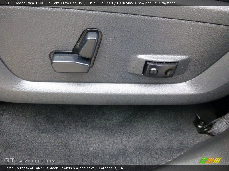 True Blue Pearl / Dark Slate Gray/Medium Graystone 2012 Dodge Ram 1500 Big Horn Crew Cab 4x4