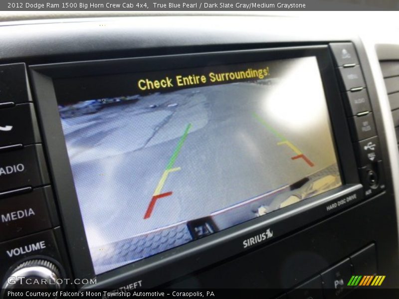 True Blue Pearl / Dark Slate Gray/Medium Graystone 2012 Dodge Ram 1500 Big Horn Crew Cab 4x4