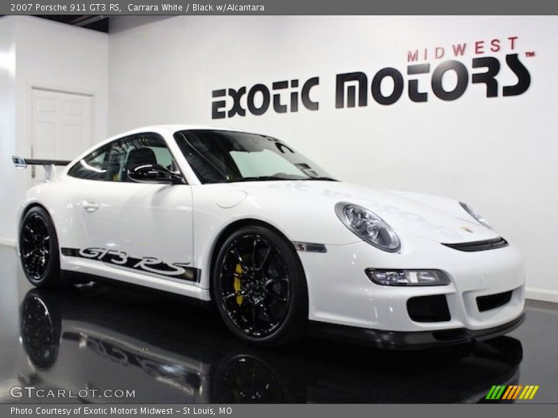 Carrara White / Black w/Alcantara 2007 Porsche 911 GT3 RS