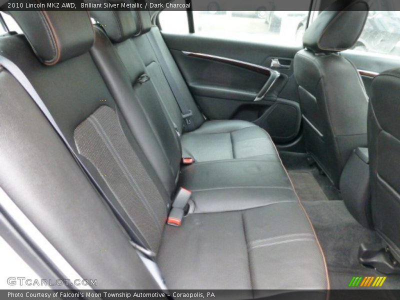 Brilliant Silver Metallic / Dark Charcoal 2010 Lincoln MKZ AWD