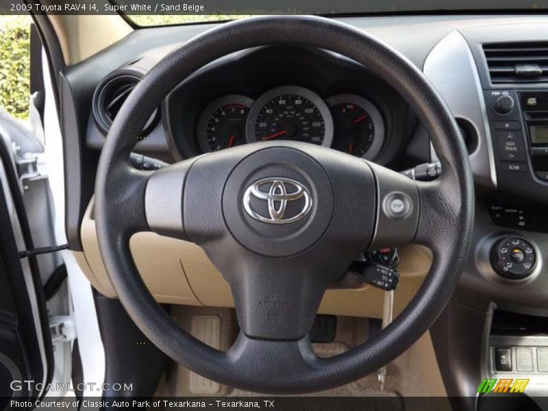 Super White / Sand Beige 2009 Toyota RAV4 I4