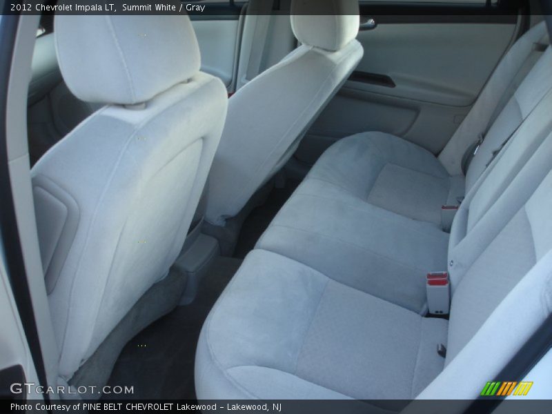 Summit White / Gray 2012 Chevrolet Impala LT