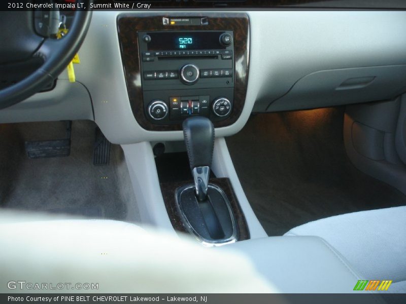 Summit White / Gray 2012 Chevrolet Impala LT