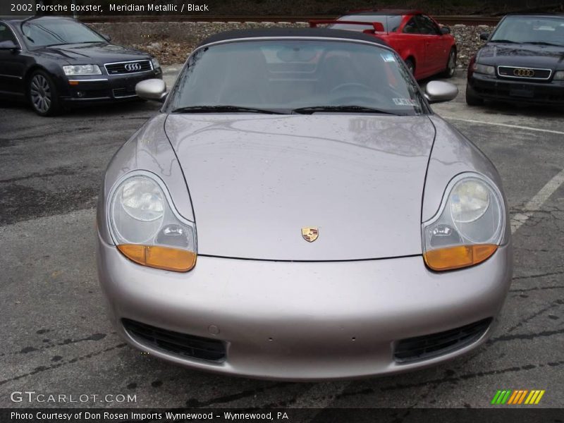 Meridian Metallic / Black 2002 Porsche Boxster