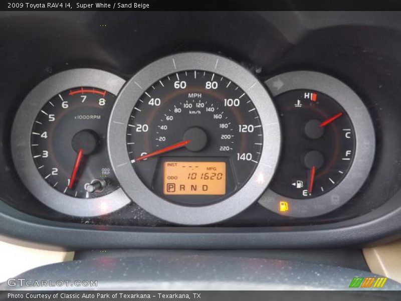 Super White / Sand Beige 2009 Toyota RAV4 I4