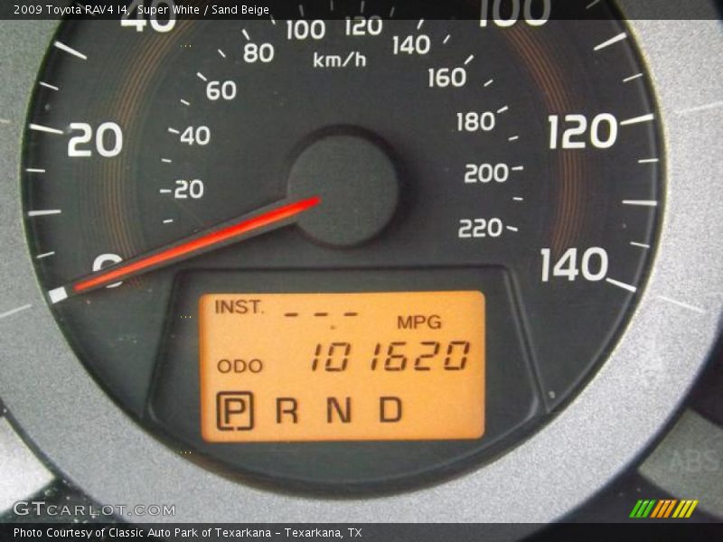 Super White / Sand Beige 2009 Toyota RAV4 I4