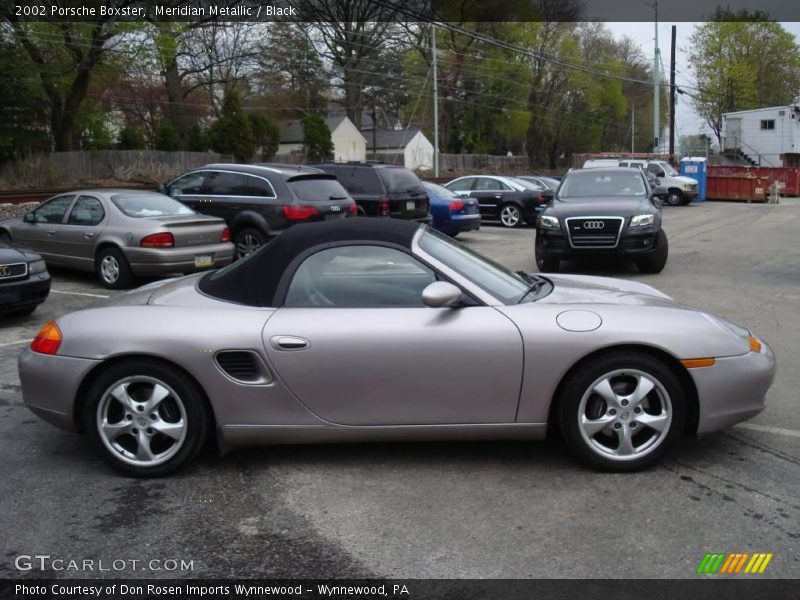 Meridian Metallic / Black 2002 Porsche Boxster