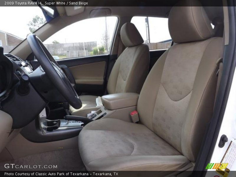 Super White / Sand Beige 2009 Toyota RAV4 I4