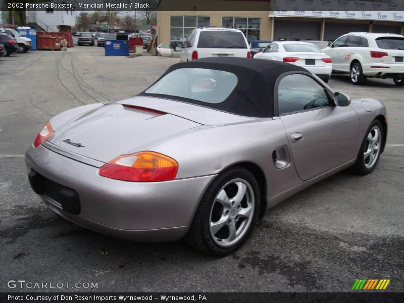 Meridian Metallic / Black 2002 Porsche Boxster