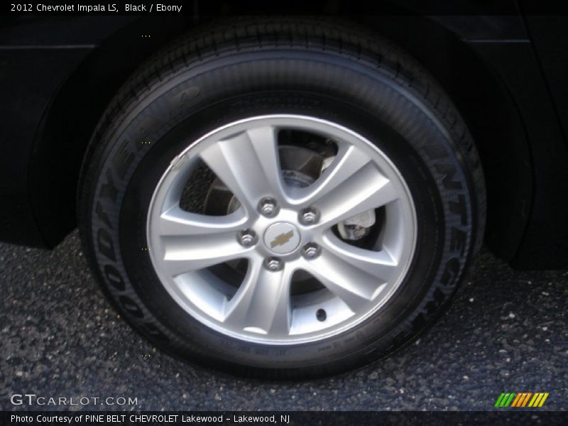 Black / Ebony 2012 Chevrolet Impala LS