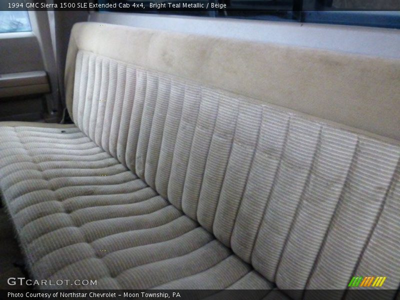 Rear Seat of 1994 Sierra 1500 SLE Extended Cab 4x4