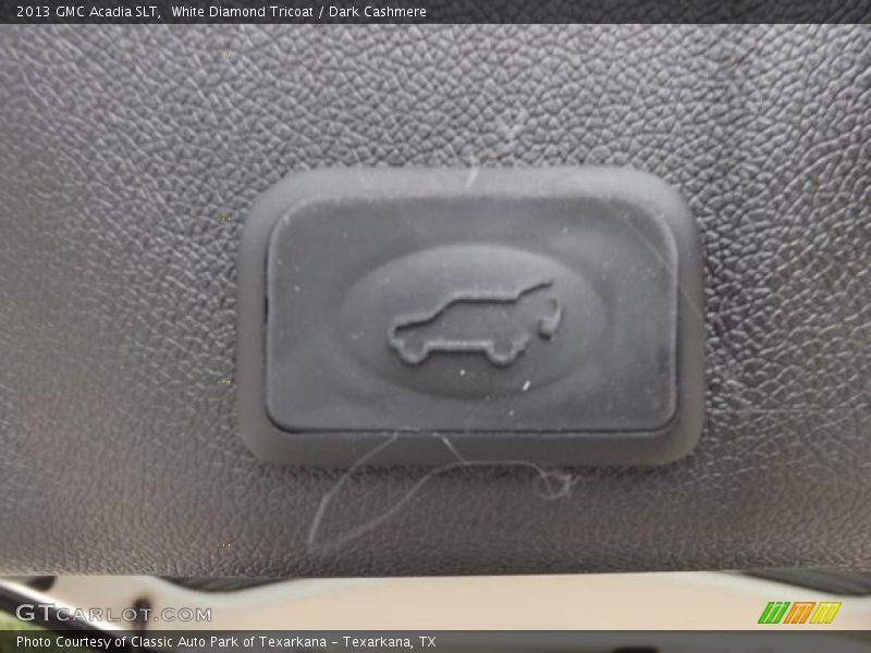 White Diamond Tricoat / Dark Cashmere 2013 GMC Acadia SLT