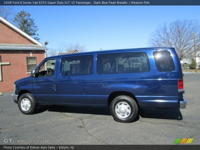  2008 E Series Van E350 Super Duty XLT 15 Passenger Dark Blue Pearl Metallic